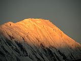 08 La Grande Barriere and Tilicho Peak Close Up At Sunrise From Manang 